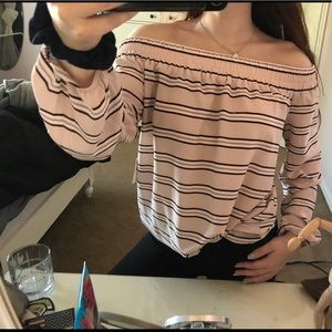 F21 Off shoulder shirt